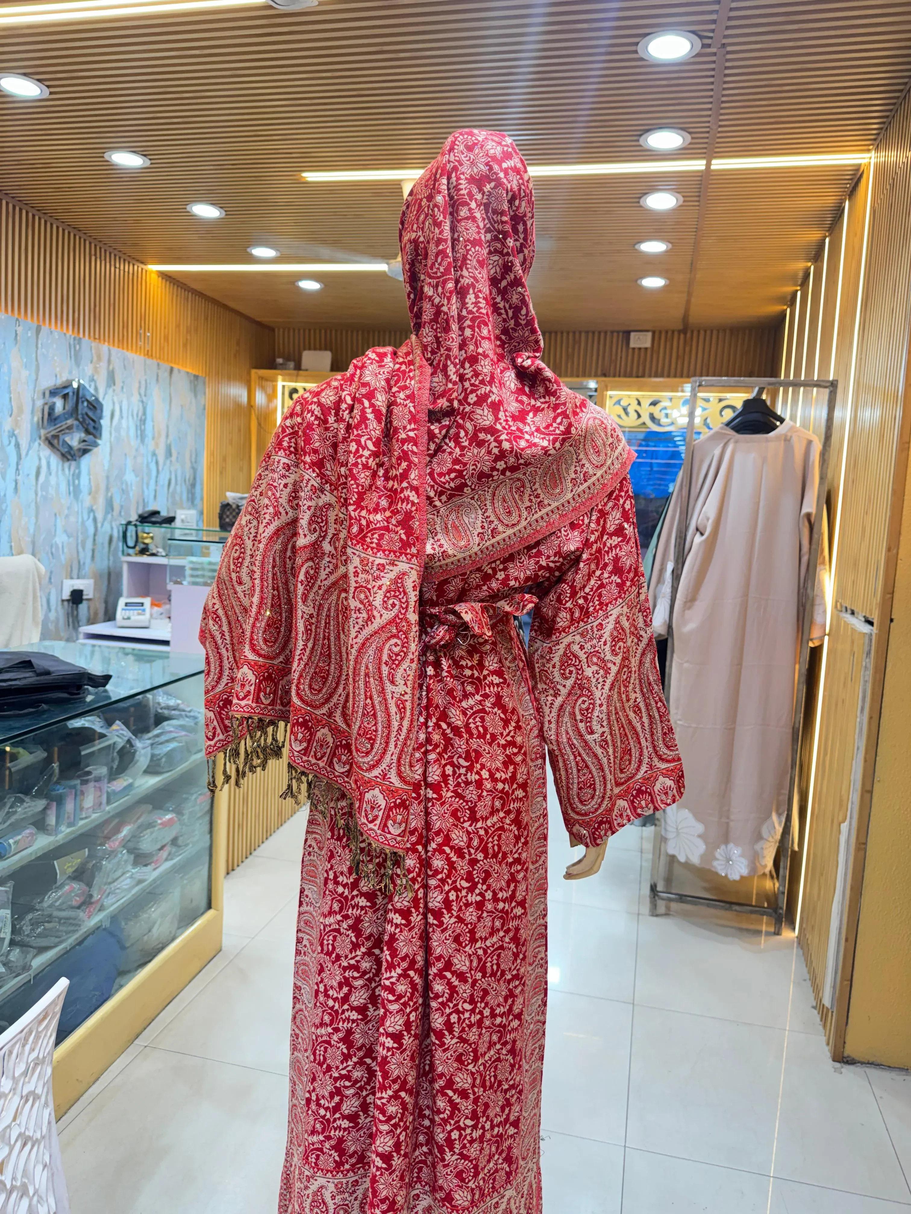 Cream Dubai Abaya